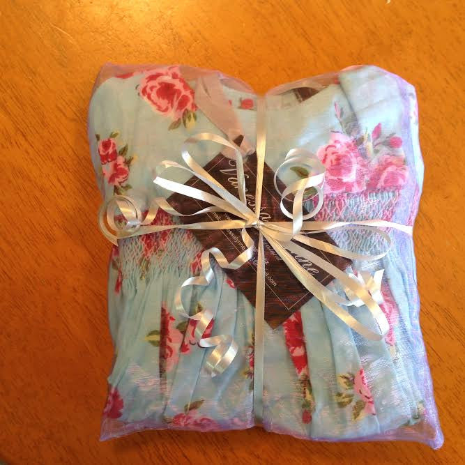 First Rose Buds Dress Ready For Posting