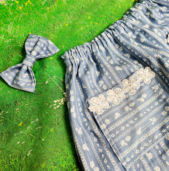 Chambray Shorts