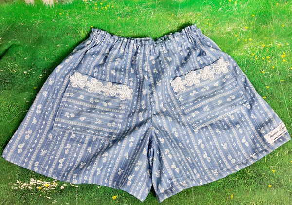 Chambray Shorts