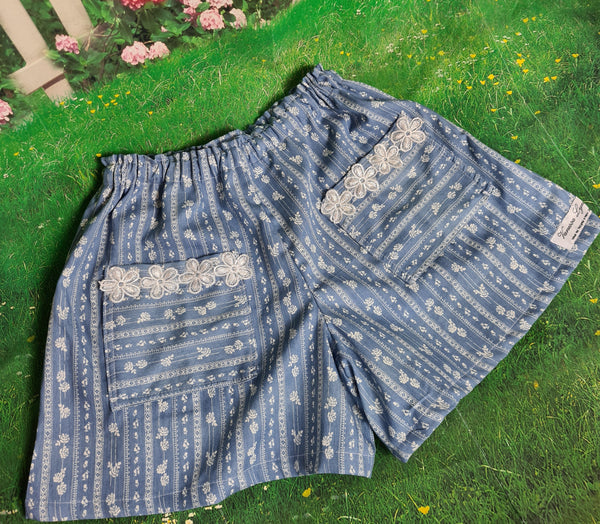 Chambray Shorts