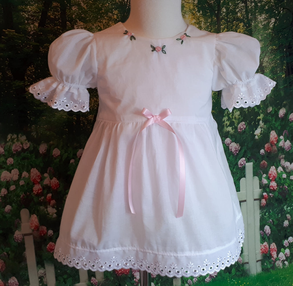girls vintage style nighties with matching knickers