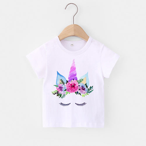 Girls unicorn outlet shirts